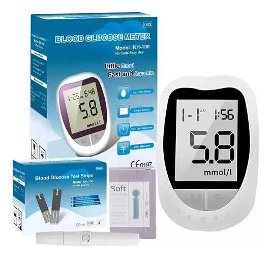 GLUCOMETRO DIGITAL MEDIDOR DE GLUCOSA